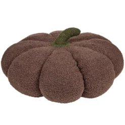Coussin citrouille XL polyester Ø45xH33cm (4 modèles)