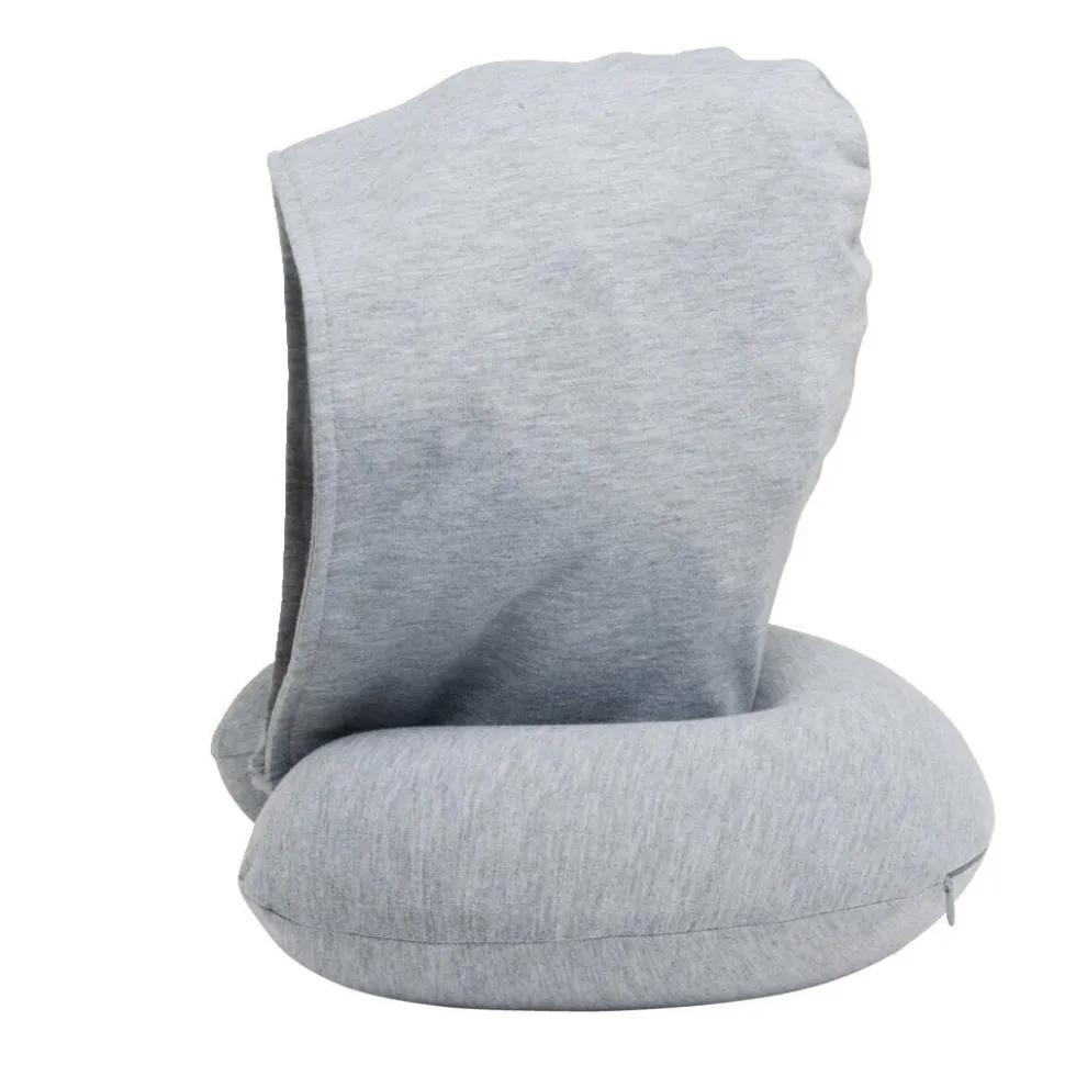 Coussin de voyage microbille capuche (3 modèles)