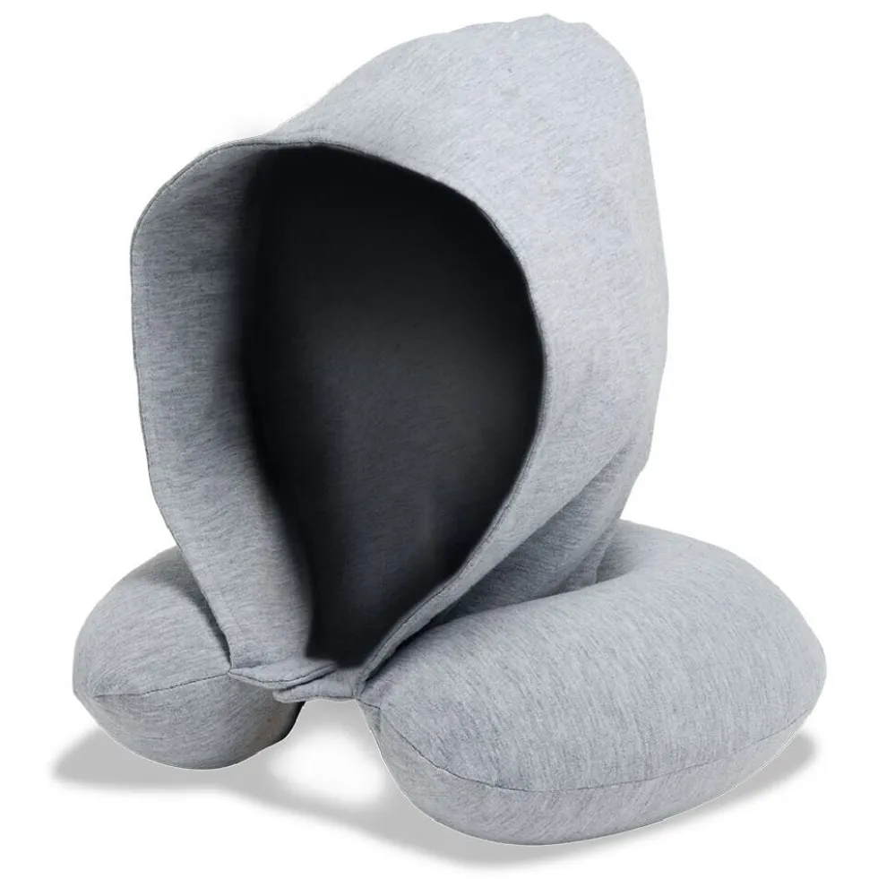 Coussin de voyage microbille capuche (3 modèles)