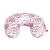 Coussin de voyage microbille motif rose