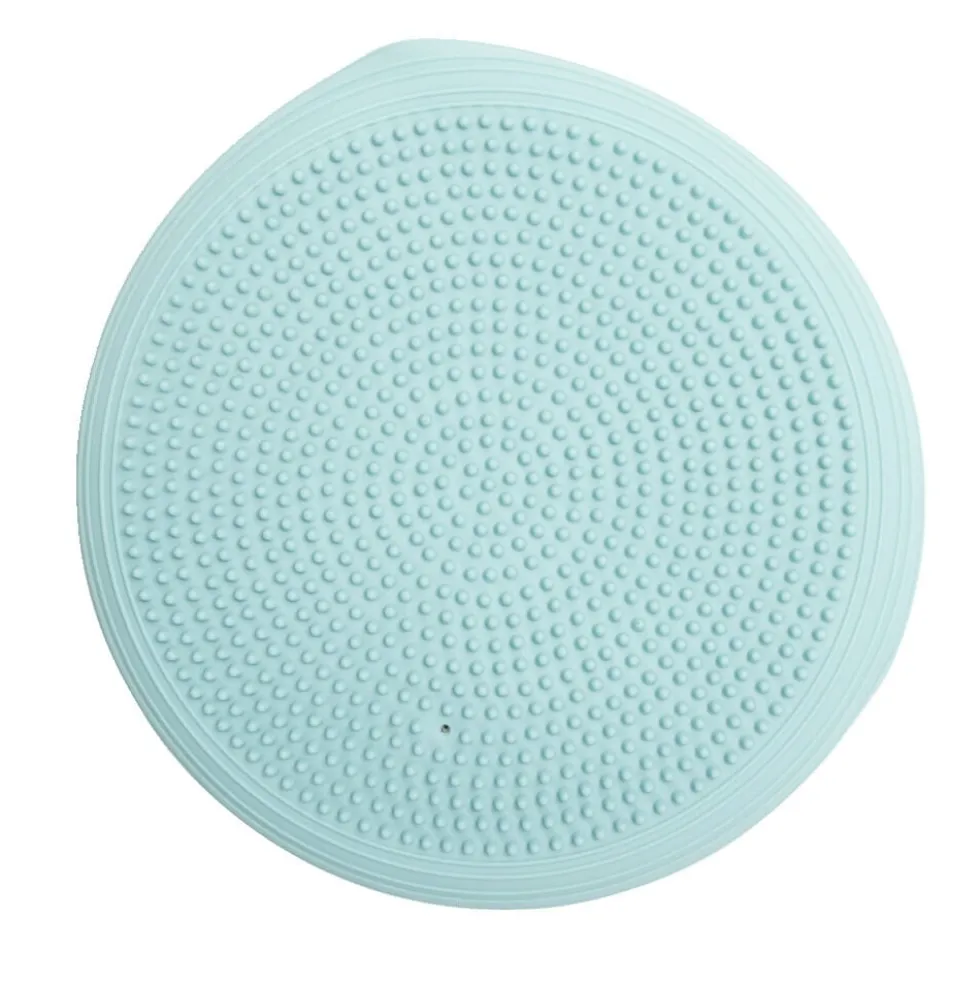 Coussin d'équilibre rond en plastique bleu Ø35xH7,5cm
