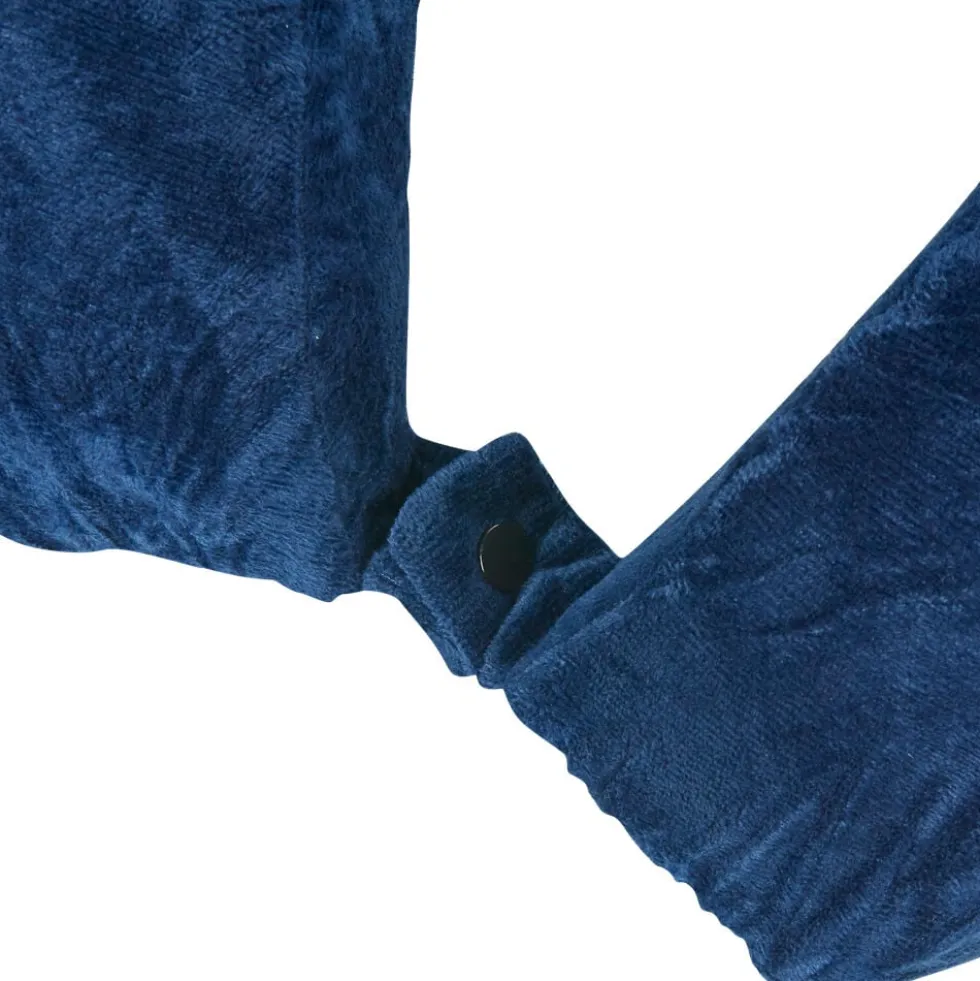 Coussin à mémoire de forme pour le cou bleu marine