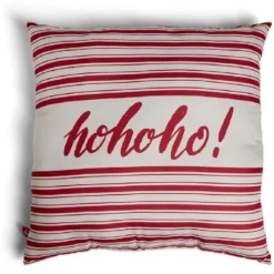 Coussin Noël motif HoHoHo 40x40cm