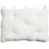 Coussin tête de lit 50x70cm gaze de coton beige