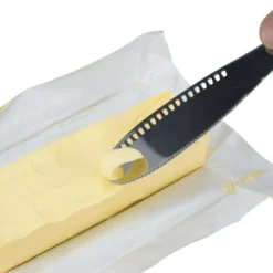 Couteau à beurre inox 4 fonctions L20,5cm (2 modèles)