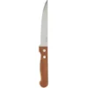 Couteau à grillade manche bois bubinga lame inox 11 cm