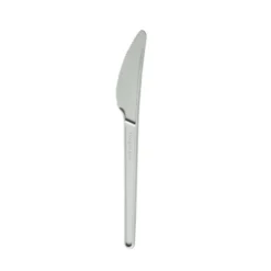 Couteau plastique blanc x12