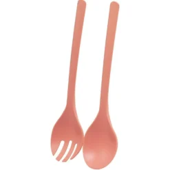 Couverts à salade plastique coloré L26,5cm
