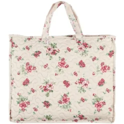 Couvre lit avec sac imitation boutis