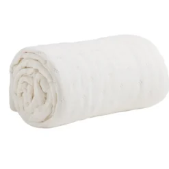 Couvre lit 2 personnes micro lavée beige 220x240cm
