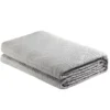 Couvre lit 2 personnes pinsonic géométrique gris 220x240cm