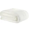 Couvre lit 2 personnes sherpa blanc 220x240cm