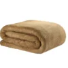 Couvre lit 2 personnes sherpa beige 220x240cm