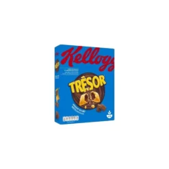 Céréale Kellogg's Trésor chocolat au lait bleu 410gr