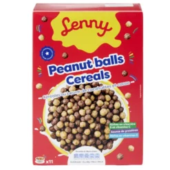 Céréales soufflées Lenny boules au beurre de cacahuète et cacao 300gr