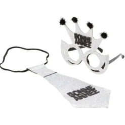 Cravate et lunettes fantaisie (3 modèles)