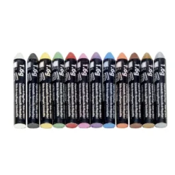 Crayon maquillage de supporter x12