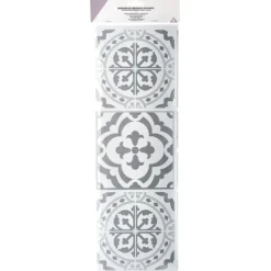 Crédence motif carreau de ciment