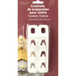 Crochet de suspension pour cintre
