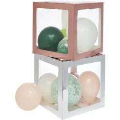 Cube à ballons 30x30x30cm