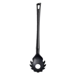 Cuillère à spaghetti plastique noir L.32cm