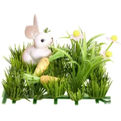 Dalle de gazon déco lapin de Pâques