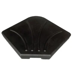 Dalle de lestage noire en béton 25 kg
