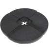 Dalle de parasol x4 à remplir plastique gris 13kg 48x48xH7,5cm