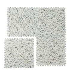Dalle de protection piscine et spa mousse galets 90x90cm x8