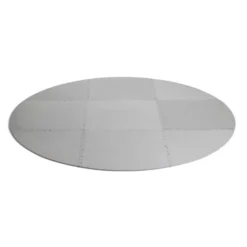 Dalle de protection piscine et spa mousse gris Ø210cm