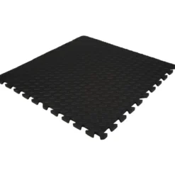 Dalle de protection piscine et spa mousse noir x4