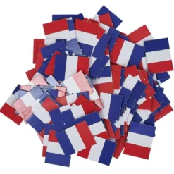 Décoration fête de rugby bleu blanc rouge