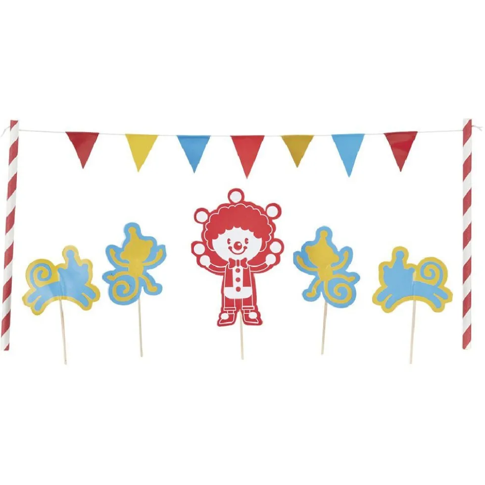 Décoration gâteau forme Circus