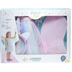 Deguiz'box déguisement fille licorne tutu - Taille unique