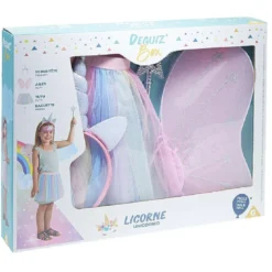 Deguiz'box déguisement fille licorne tutu - Taille unique