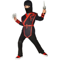 Deguiz'box déguisement ninja avec accessoire 7/10 ans