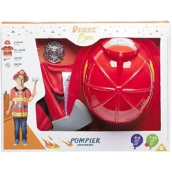 Deguiz'box déguisement Pompier - 4/6 ans