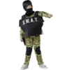 Déguisement enfant Agent Swat militaire 11/14 ans