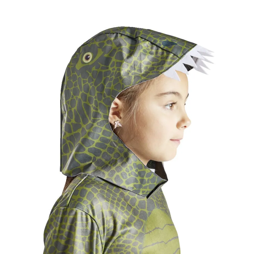 Déguisement enfant dinosaure combinaison avec capuche 7/10 ans