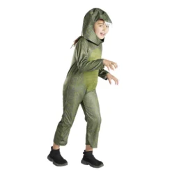 Déguisement enfant dinosaure combinaison avec capuche 7/10 ans