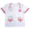 Déguisement enfant docteur avec t-shirt et bonnet blanc (4/6ans ou 7/10)