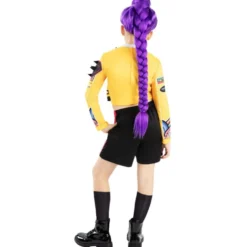 Déguisement enfant fille KPOP Rumi jaune 11/13ans