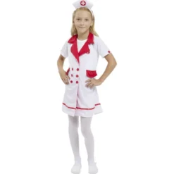 Déguisement enfant infirmière robe et serre-tête 7/10ans