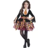 Déguisement fille Sorcière robe 11/14 ans