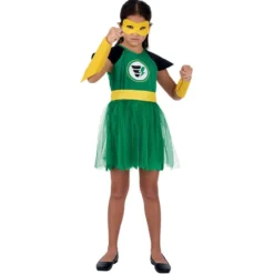 Déguisement fille Super héro méchant bad girl robe 11/14 ans