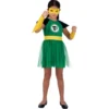 Déguisement fille Super héro méchant bad girl robe 4/6 ans