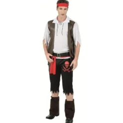 Déguisement homme Pirate taille L