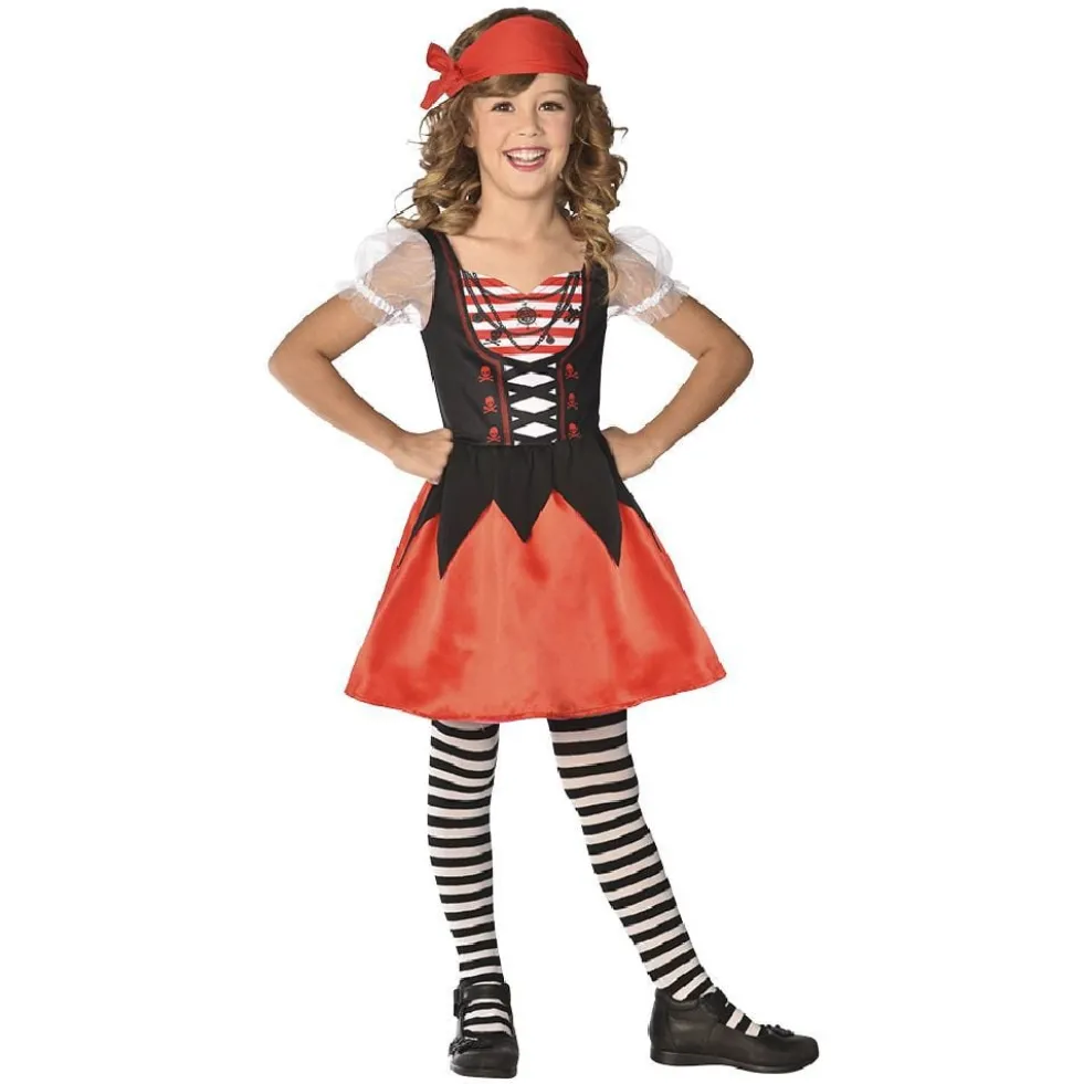 Déguisement réversible de princesse et de pirate 7/10 ans