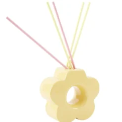 Diffuseur à bâtonnets parfumés céramique forme fleur H10cm (3 modèles)