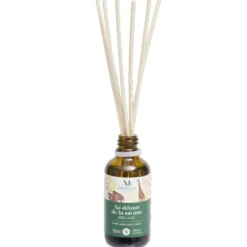 Diffuseur à bâtons Mességué bouquet parfumé vanille ambre musc santal 50ml